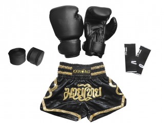 Kanong Complete Fight Set for Kids : Model 121-Black