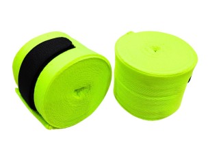 Kanong Elastic Muay Thai Handwraps : Lime