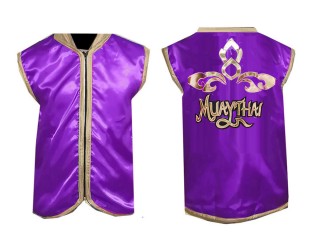 KANONG Custom Muay Thai Cornerman Jacket : KNCMJ-121-Purple