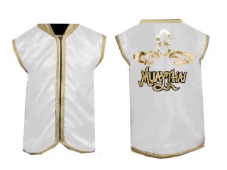 KANONG Custom Muay Thai Cornerman Jacket : KNCMJ-121-White