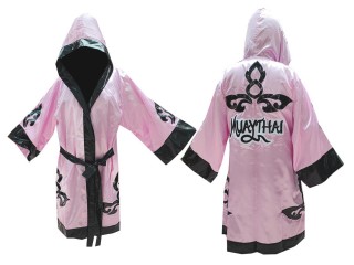 Customize Boxing Robe : KNFIR-143-Pink