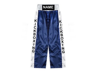Custom kickboxing pants : KNPANTS-001-Navy
