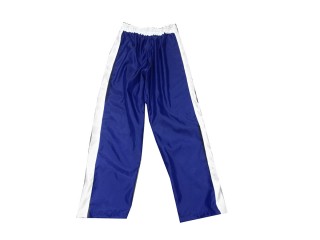 Custom kickboxing pants : KNPANTS-004-Retro-Blue