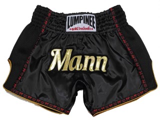 Custom Muay Thai Shorts : KNSCUST-1271-Black