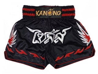 Custom Muay Thai Shorts : KNSCUST-1285-Black