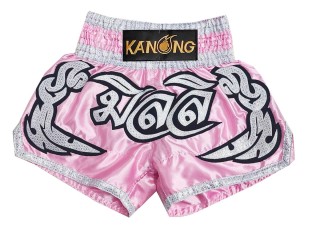 Custom Muay Thai Shorts : KNSCUST-1294-Pink