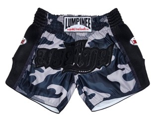 Boxing training shorts, boxing pants, Lumpini : LUM-052-Black-Camo