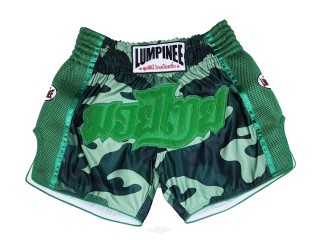 Boxing training shorts, boxing pants, Lumpini : LUM-052-Green-Camo