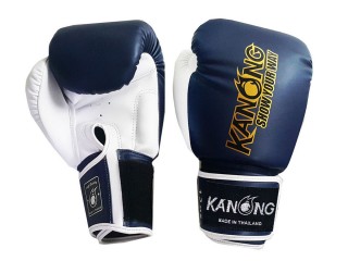Kanong Muay Thai Boxing Gloves : Navy