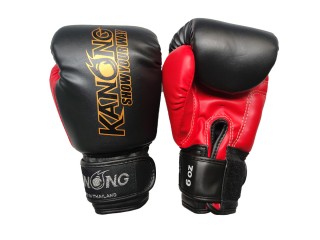 Kanong Kids Thai Boxing Gloves : Black