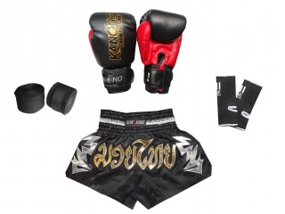 Muay Thai Set for Kids : Black