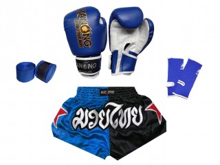 Muay Thai Set for Kids : Blue