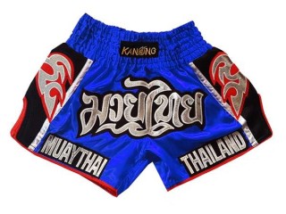 Kanong Retro Kick Shorts : KNSRTO-207-Blue