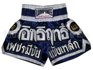 Lumpinee Muay Thai Boxing shorts : LUM-033 Navy