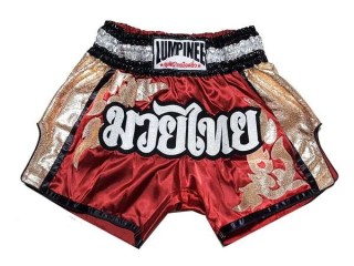 Lumpinee Muay Thai Boxing shorts : LUM-043-Red