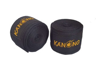 KANONG Muay Thai Handwraps : Black