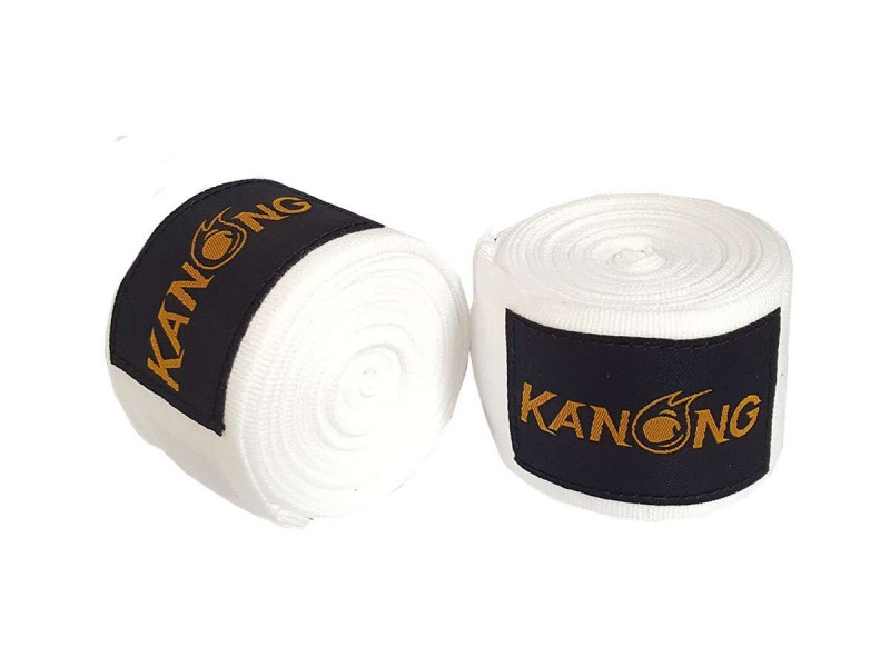 KANONG Muay Thai Handwraps : White