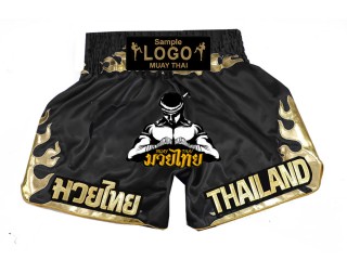Custom Muay Thai Shorts , Personalised Kickboxing Shorts with Custom Logo 