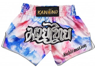 Custom Sublimated Muay Thai Shorts , Personalised Sublimated Kickboxing Shorts 