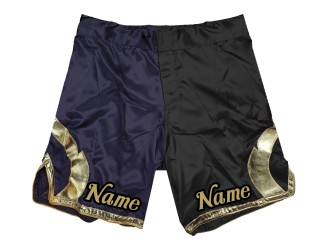 Personalise MMA shorts : Navy-Black