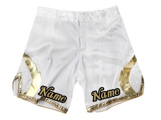 Customize MMA shorts : White