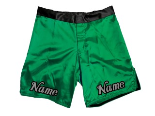 Custom design MMA shorts : Green