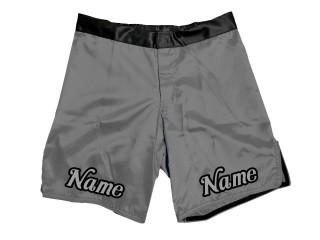 Custom design MMA shorts : Grey