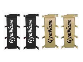 Customized Muay Thai Ring Corner Pads (set of 4) : Black/Gold