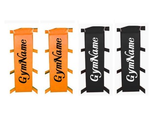 Customized Muay Thai Ring Corner Cushions (set of 4) : Orange/Black