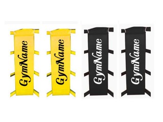 Customized Muay Thai Ring Corner Cushions (set of 4) : Yellow/Black