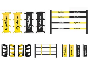 Personalised Boxing Ring Covers Set : Yellow/Black
