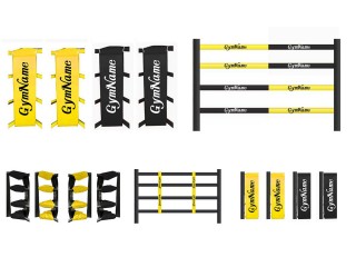 Personalised Boxing Ring Covers Set : Yellow/Black