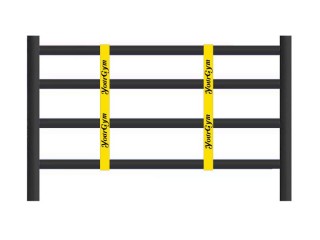 Customized Muay Thai Ring Rope Separators : Yellow