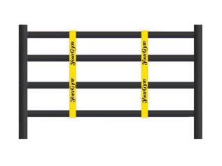 Customized Muay Thai Ring Rope Separators : Yellow