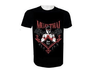 Custom Name High Quality Muay Thai T-Shirt : KNTSHCUST-001