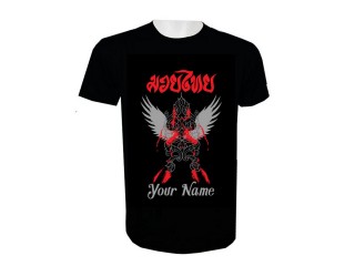 Custom Name High Quality Muay Thai T-Shirt : KNTSHCUST-007