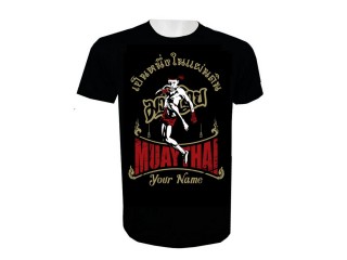 Custom Name High Quality Muay Thai T-Shirt : KNTSHCUST-009