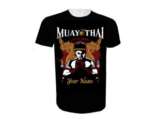 Custom Name High Quality Muay Thai T-Shirt : KNTSHCUST-011