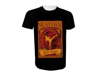 Custom Name High Quality Muay Thai T-Shirt : KNTSHCUST-013