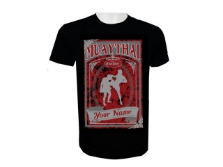 Custom Name High Quality Muay Thai T-Shirt : KNTSHCUST-014