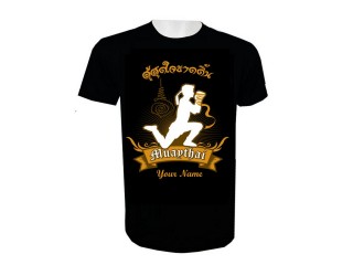 Custom Name High Quality Muay Thai T-Shirt : KNTSHCUST-017