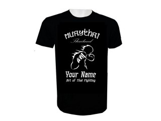 Custom Name High Quality Muay Thai T-Shirt : KNTSHCUST-018