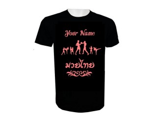 Custom Name High Quality Muay Thai T-Shirt : KNTSHCUST-019