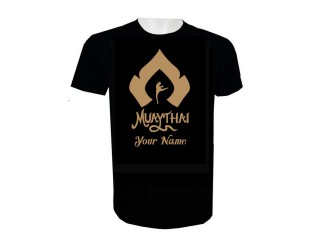 Custom Name High Quality Muay Thai T-Shirt : KNTSHCUST-022