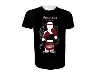 Custom Name High Quality Muay Thai T-Shirt : KNTSHCUSTWO-003