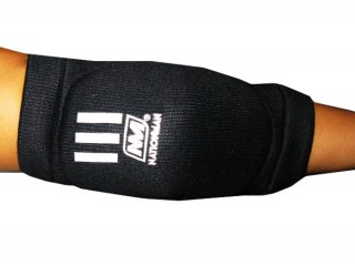 Thai Boxing Amateur Elbow Guards : Black