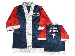 Personalize Kanong Muay Thai Boxing Robe : KNFIRCUST-004