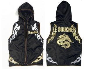 KANONG Custom Boxing Hoodie : KNHODCUST-002-Black