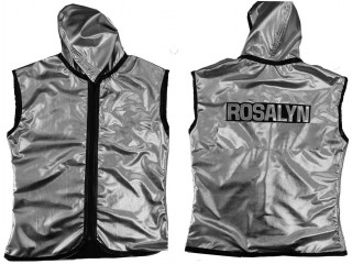 KANONG Custom Muay Thai Hoodies : KNHODCUST-003-Silver