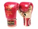 Personalised Red Lai Thai Boxing Gloves : KNGCUST-003